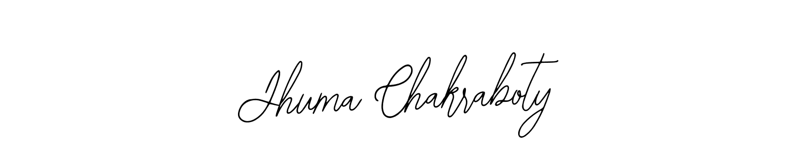 Jhuma Chakraboty stylish signature style. Best Handwritten Sign (Bearetta-2O07w) for my name. Handwritten Signature Collection Ideas for my name Jhuma Chakraboty. Jhuma Chakraboty signature style 12 images and pictures png