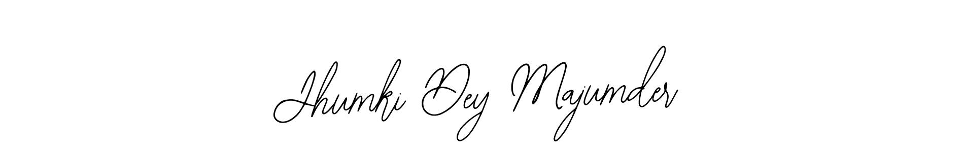 Bearetta-2O07w is a professional signature style that is perfect for those who want to add a touch of class to their signature. It is also a great choice for those who want to make their signature more unique. Get Jhumki Dey Majumder name to fancy signature for free. Jhumki Dey Majumder signature style 12 images and pictures png