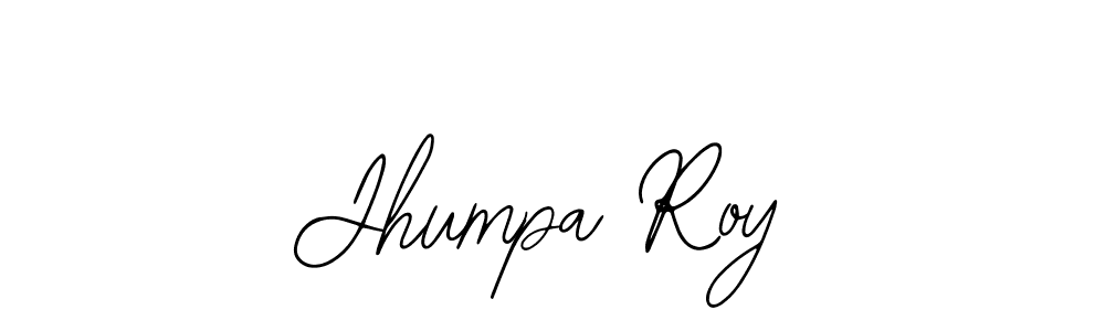 How to make Jhumpa Roy signature? Bearetta-2O07w is a professional autograph style. Create handwritten signature for Jhumpa Roy name. Jhumpa Roy signature style 12 images and pictures png