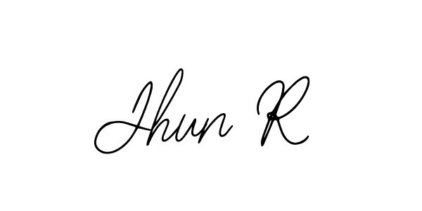 Make a beautiful signature design for name Jhun R. With this signature (Bearetta-2O07w) style, you can create a handwritten signature for free. Jhun R signature style 12 images and pictures png