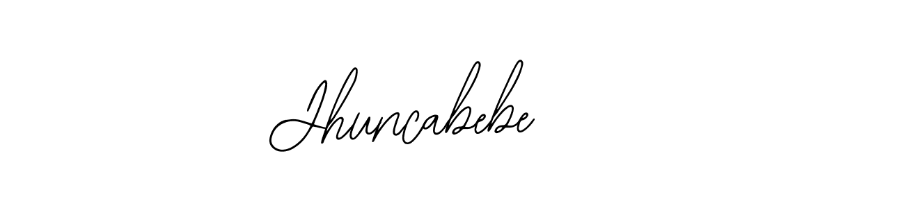 It looks lik you need a new signature style for name Jhuncabebe   . Design unique handwritten (Bearetta-2O07w) signature with our free signature maker in just a few clicks. Jhuncabebe    signature style 12 images and pictures png