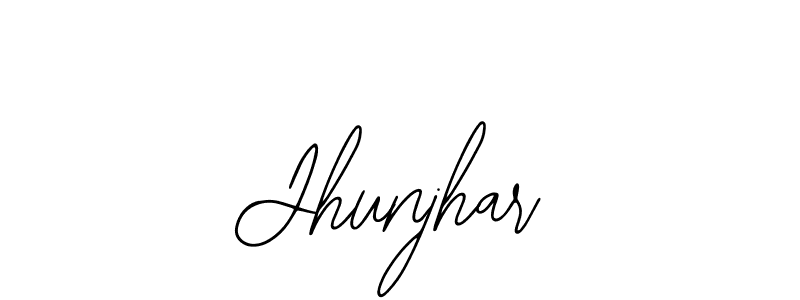 Bearetta-2O07w is a professional signature style that is perfect for those who want to add a touch of class to their signature. It is also a great choice for those who want to make their signature more unique. Get Jhunjhar name to fancy signature for free. Jhunjhar signature style 12 images and pictures png