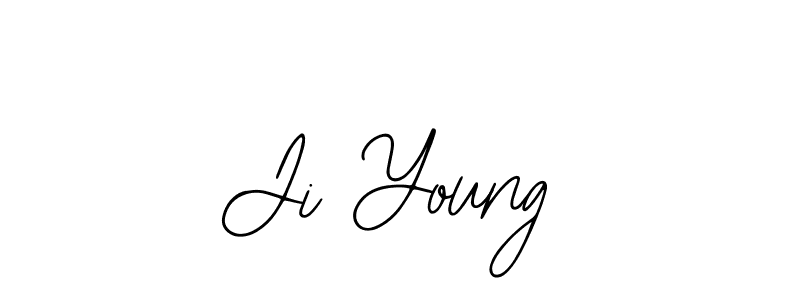 How to make Ji Young signature? Bearetta-2O07w is a professional autograph style. Create handwritten signature for Ji Young name. Ji Young signature style 12 images and pictures png