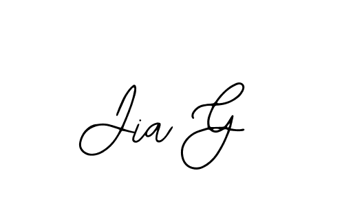 Also You can easily find your signature by using the search form. We will create Jia G name handwritten signature images for you free of cost using Bearetta-2O07w sign style. Jia G signature style 12 images and pictures png