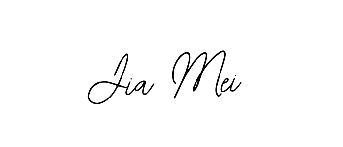 if you are searching for the best signature style for your name Jia Mei. so please give up your signature search. here we have designed multiple signature styles  using Bearetta-2O07w. Jia Mei signature style 12 images and pictures png