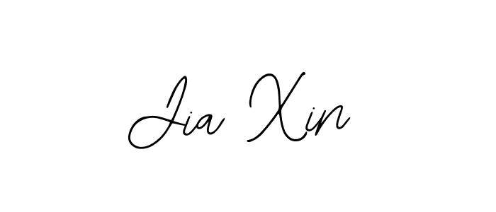 Also we have Jia Xin name is the best signature style. Create professional handwritten signature collection using Bearetta-2O07w autograph style. Jia Xin signature style 12 images and pictures png
