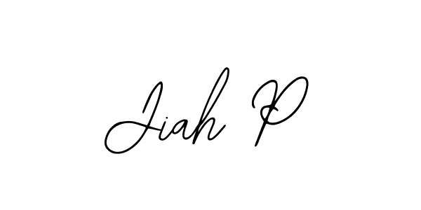 You can use this online signature creator to create a handwritten signature for the name Jiah P. This is the best online autograph maker. Jiah P signature style 12 images and pictures png