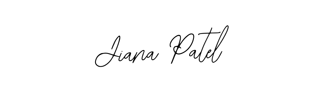 Also we have Jiana Patel name is the best signature style. Create professional handwritten signature collection using Bearetta-2O07w autograph style. Jiana Patel signature style 12 images and pictures png