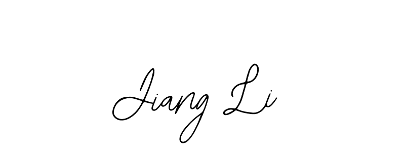 Make a beautiful signature design for name Jiang Li. With this signature (Bearetta-2O07w) style, you can create a handwritten signature for free. Jiang Li signature style 12 images and pictures png