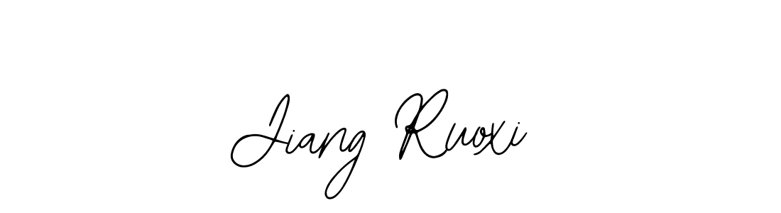 Design your own signature with our free online signature maker. With this signature software, you can create a handwritten (Bearetta-2O07w) signature for name Jiang Ruoxi. Jiang Ruoxi signature style 12 images and pictures png