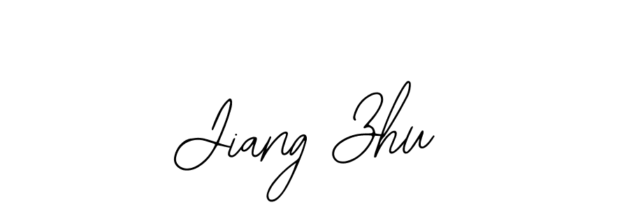 Once you've used our free online signature maker to create your best signature Bearetta-2O07w style, it's time to enjoy all of the benefits that Jiang Zhu name signing documents. Jiang Zhu signature style 12 images and pictures png