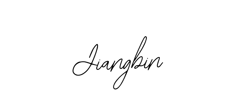 How to Draw Jiangbin signature style? Bearetta-2O07w is a latest design signature styles for name Jiangbin. Jiangbin signature style 12 images and pictures png