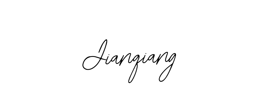 Create a beautiful signature design for name Jianqiang. With this signature (Bearetta-2O07w) fonts, you can make a handwritten signature for free. Jianqiang signature style 12 images and pictures png