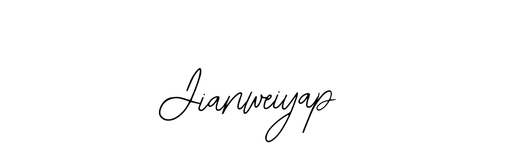 It looks lik you need a new signature style for name Jianweiyap. Design unique handwritten (Bearetta-2O07w) signature with our free signature maker in just a few clicks. Jianweiyap signature style 12 images and pictures png