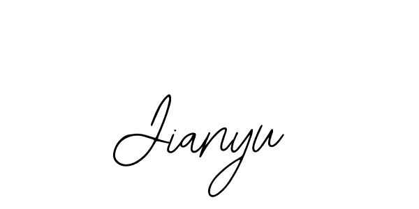 How to make Jianyu name signature. Use Bearetta-2O07w style for creating short signs online. This is the latest handwritten sign. Jianyu signature style 12 images and pictures png