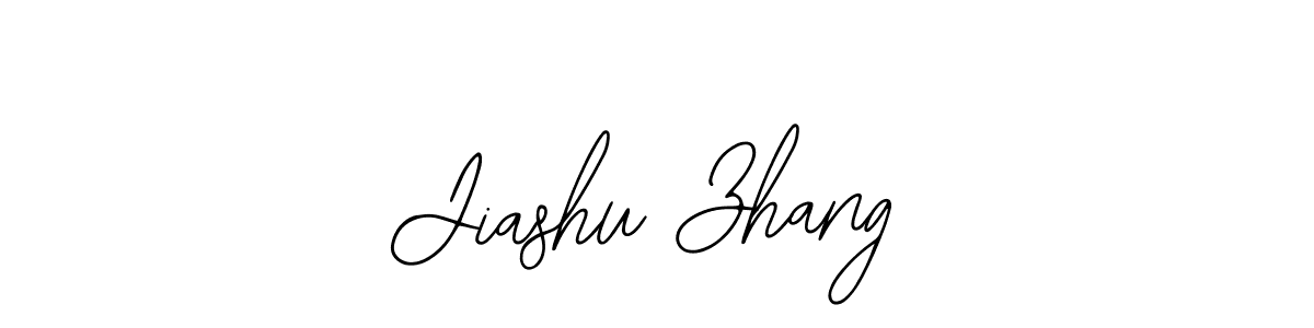 How to make Jiashu Zhang signature? Bearetta-2O07w is a professional autograph style. Create handwritten signature for Jiashu Zhang name. Jiashu Zhang signature style 12 images and pictures png