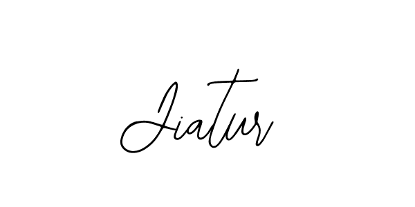 Jiatur stylish signature style. Best Handwritten Sign (Bearetta-2O07w) for my name. Handwritten Signature Collection Ideas for my name Jiatur. Jiatur signature style 12 images and pictures png