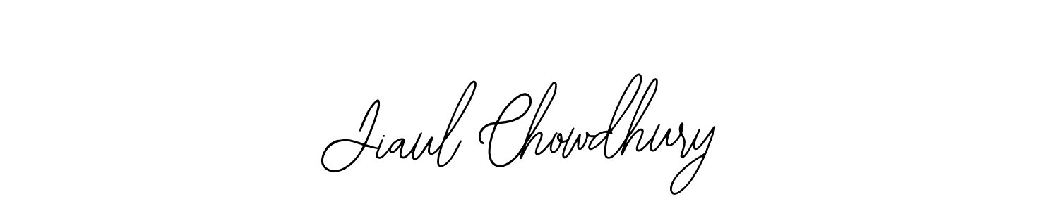 It looks lik you need a new signature style for name Jiaul Chowdhury. Design unique handwritten (Bearetta-2O07w) signature with our free signature maker in just a few clicks. Jiaul Chowdhury signature style 12 images and pictures png