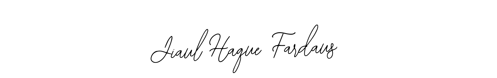 Make a beautiful signature design for name Jiaul Haque Fardaus. With this signature (Bearetta-2O07w) style, you can create a handwritten signature for free. Jiaul Haque Fardaus signature style 12 images and pictures png