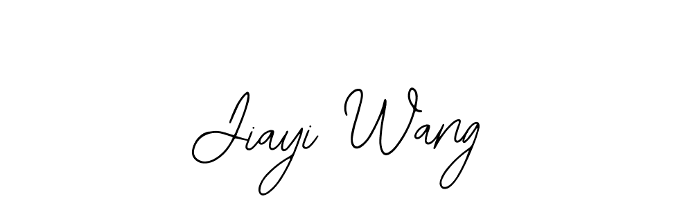 Jiayi Wang stylish signature style. Best Handwritten Sign (Bearetta-2O07w) for my name. Handwritten Signature Collection Ideas for my name Jiayi Wang. Jiayi Wang signature style 12 images and pictures png