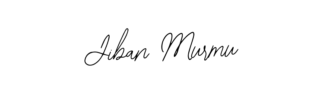 if you are searching for the best signature style for your name Jiban Murmu. so please give up your signature search. here we have designed multiple signature styles  using Bearetta-2O07w. Jiban Murmu signature style 12 images and pictures png