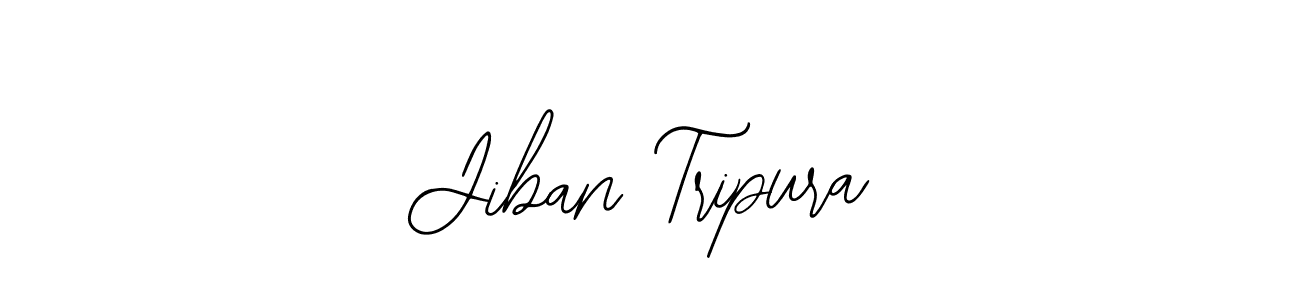 Design your own signature with our free online signature maker. With this signature software, you can create a handwritten (Bearetta-2O07w) signature for name Jiban Tripura. Jiban Tripura signature style 12 images and pictures png