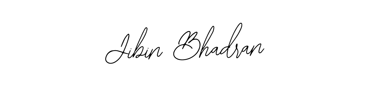 Create a beautiful signature design for name Jibin Bhadran. With this signature (Bearetta-2O07w) fonts, you can make a handwritten signature for free. Jibin Bhadran signature style 12 images and pictures png