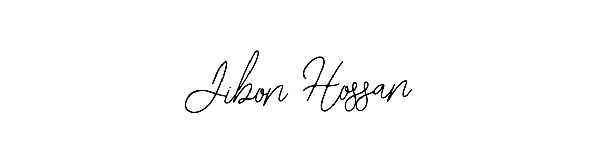 How to make Jibon Hossan signature? Bearetta-2O07w is a professional autograph style. Create handwritten signature for Jibon Hossan name. Jibon Hossan signature style 12 images and pictures png