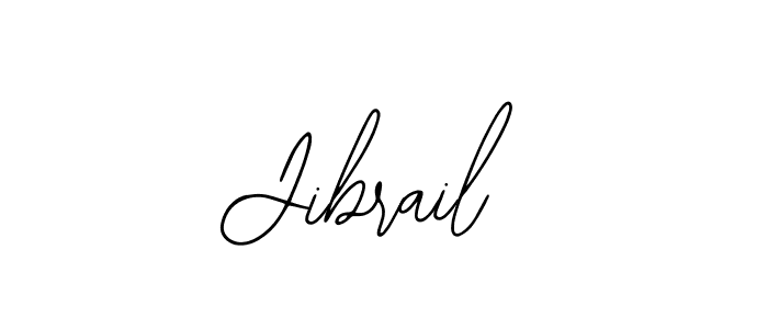 You should practise on your own different ways (Bearetta-2O07w) to write your name (Jibrail) in signature. don't let someone else do it for you. Jibrail signature style 12 images and pictures png