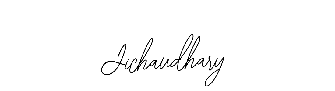 Make a beautiful signature design for name Jichaudhary. With this signature (Bearetta-2O07w) style, you can create a handwritten signature for free. Jichaudhary signature style 12 images and pictures png