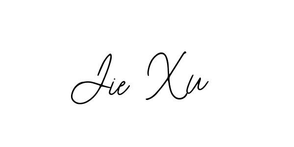 How to make Jie Xu name signature. Use Bearetta-2O07w style for creating short signs online. This is the latest handwritten sign. Jie Xu signature style 12 images and pictures png