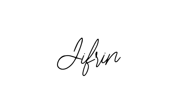 How to Draw Jifrin signature style? Bearetta-2O07w is a latest design signature styles for name Jifrin. Jifrin signature style 12 images and pictures png