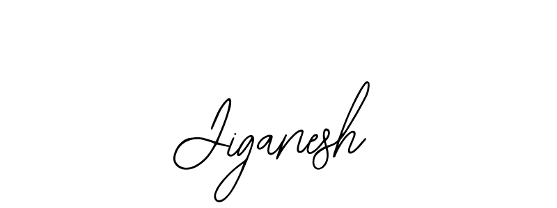 Use a signature maker to create a handwritten signature online. With this signature software, you can design (Bearetta-2O07w) your own signature for name Jiganesh. Jiganesh signature style 12 images and pictures png