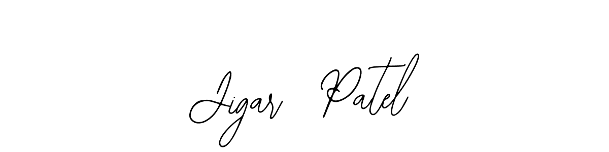 It looks lik you need a new signature style for name Jigar  Patel. Design unique handwritten (Bearetta-2O07w) signature with our free signature maker in just a few clicks. Jigar  Patel signature style 12 images and pictures png