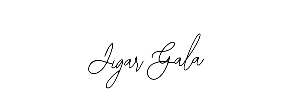 How to make Jigar Gala signature? Bearetta-2O07w is a professional autograph style. Create handwritten signature for Jigar Gala name. Jigar Gala signature style 12 images and pictures png