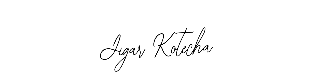 Use a signature maker to create a handwritten signature online. With this signature software, you can design (Bearetta-2O07w) your own signature for name Jigar Kotecha. Jigar Kotecha signature style 12 images and pictures png