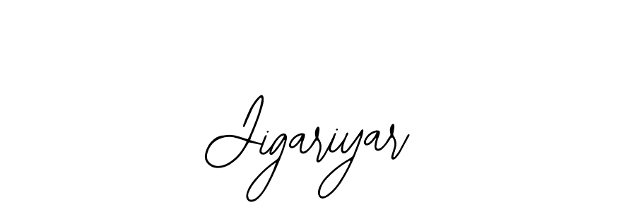 Also You can easily find your signature by using the search form. We will create Jigariyar name handwritten signature images for you free of cost using Bearetta-2O07w sign style. Jigariyar signature style 12 images and pictures png