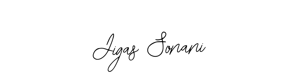 Jigas Sonani stylish signature style. Best Handwritten Sign (Bearetta-2O07w) for my name. Handwritten Signature Collection Ideas for my name Jigas Sonani. Jigas Sonani signature style 12 images and pictures png