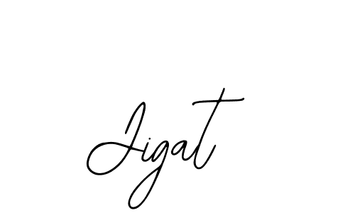 if you are searching for the best signature style for your name Jigat. so please give up your signature search. here we have designed multiple signature styles  using Bearetta-2O07w. Jigat signature style 12 images and pictures png