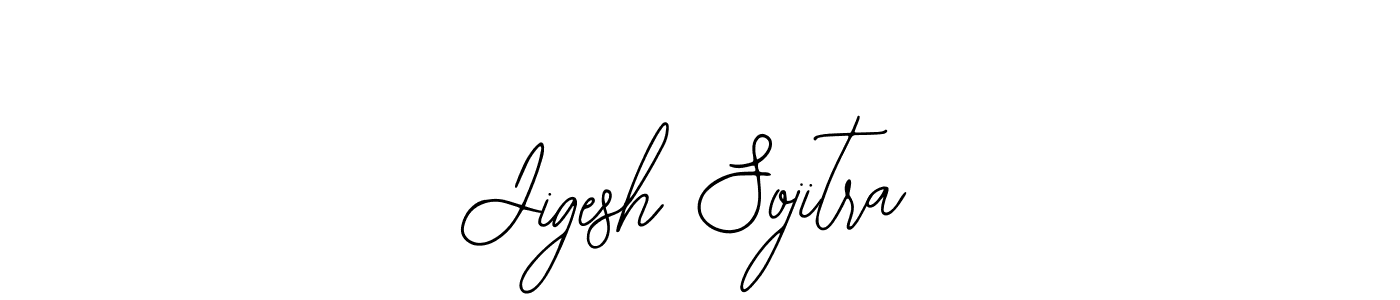 How to make Jigesh Sojitra signature? Bearetta-2O07w is a professional autograph style. Create handwritten signature for Jigesh Sojitra name. Jigesh Sojitra signature style 12 images and pictures png