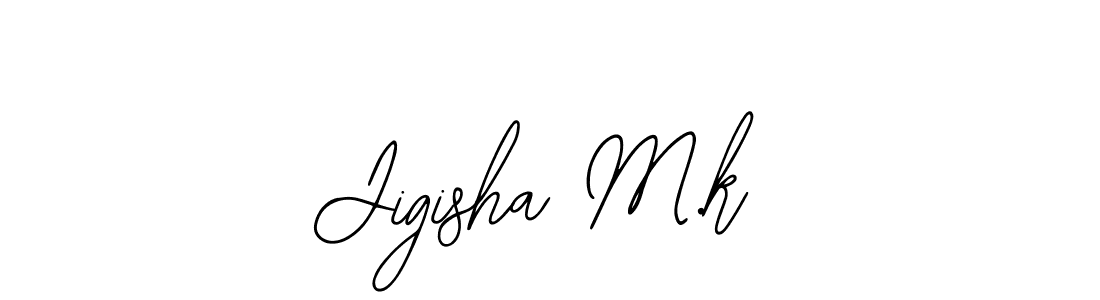 Make a beautiful signature design for name Jigisha M.k. Use this online signature maker to create a handwritten signature for free. Jigisha M.k signature style 12 images and pictures png