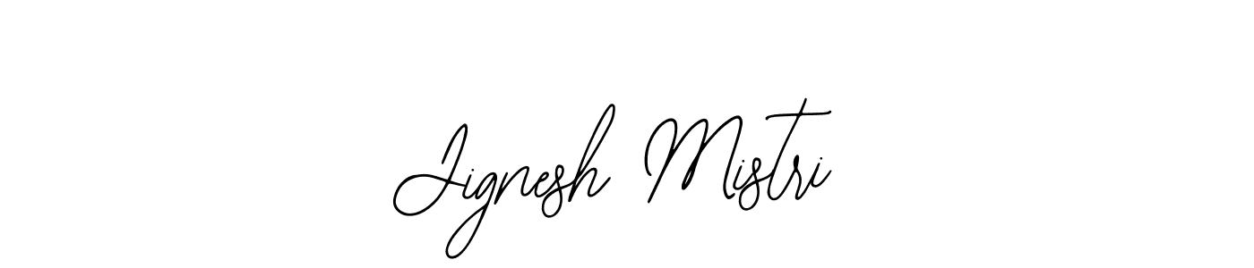 Create a beautiful signature design for name Jignesh Mistri. With this signature (Bearetta-2O07w) fonts, you can make a handwritten signature for free. Jignesh Mistri signature style 12 images and pictures png