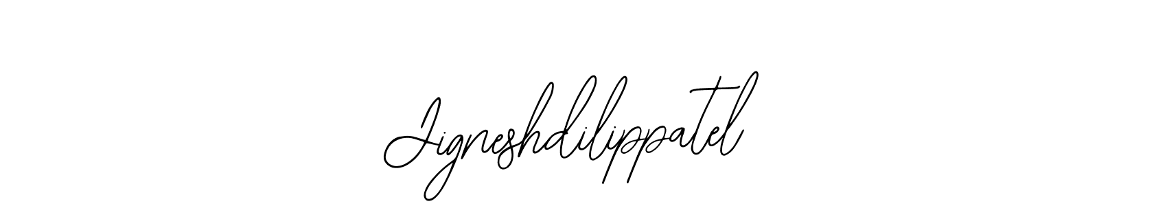 if you are searching for the best signature style for your name Jigneshdilippatel. so please give up your signature search. here we have designed multiple signature styles  using Bearetta-2O07w. Jigneshdilippatel signature style 12 images and pictures png