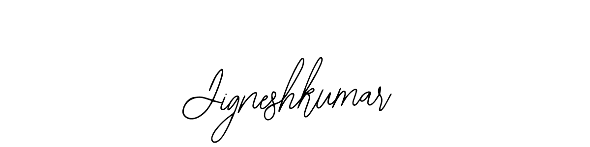 Bearetta-2O07w is a professional signature style that is perfect for those who want to add a touch of class to their signature. It is also a great choice for those who want to make their signature more unique. Get Jigneshkumar name to fancy signature for free. Jigneshkumar signature style 12 images and pictures png