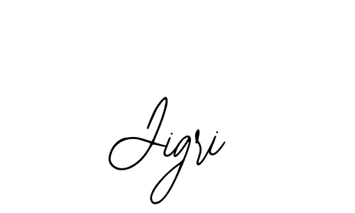 Use a signature maker to create a handwritten signature online. With this signature software, you can design (Bearetta-2O07w) your own signature for name Jigri. Jigri signature style 12 images and pictures png