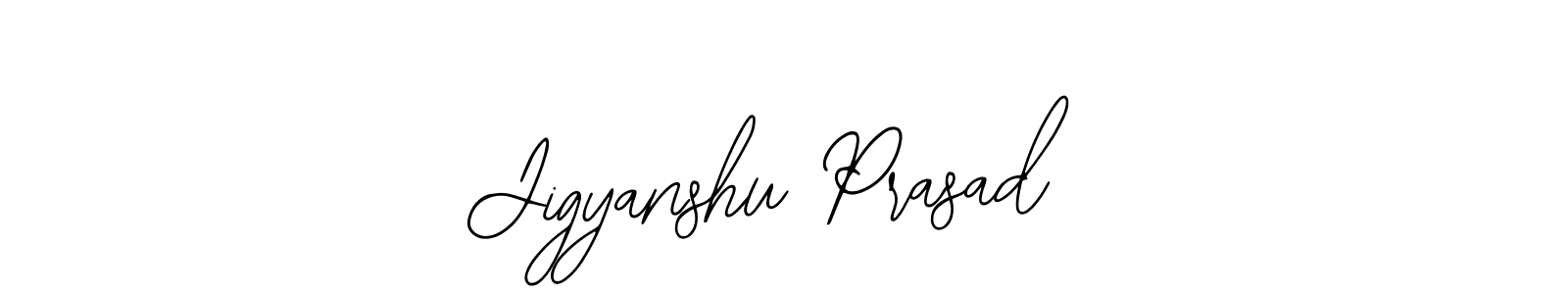 Make a beautiful signature design for name Jigyanshu Prasad. With this signature (Bearetta-2O07w) style, you can create a handwritten signature for free. Jigyanshu Prasad signature style 12 images and pictures png