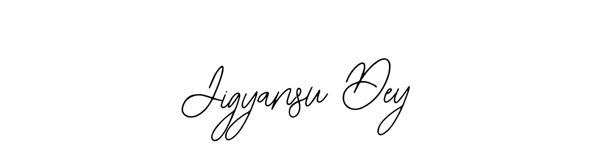 Use a signature maker to create a handwritten signature online. With this signature software, you can design (Bearetta-2O07w) your own signature for name Jigyansu Dey. Jigyansu Dey signature style 12 images and pictures png