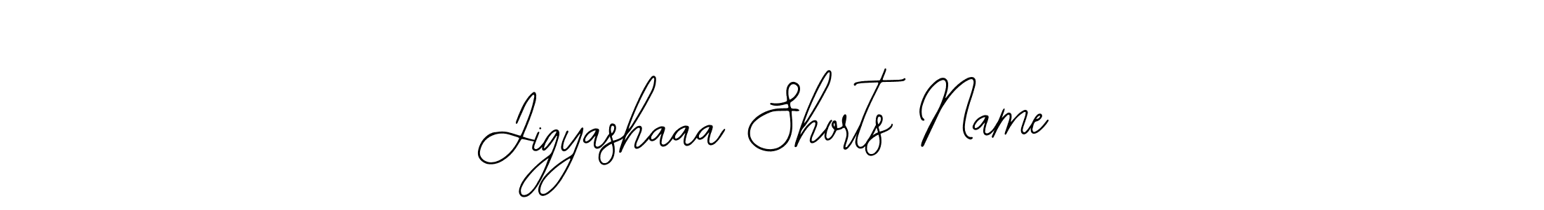 How to Draw Jigyashaaa Shorts Name signature style? Bearetta-2O07w is a latest design signature styles for name Jigyashaaa Shorts Name. Jigyashaaa Shorts Name signature style 12 images and pictures png