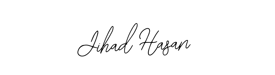 Also we have Jihad Hasan name is the best signature style. Create professional handwritten signature collection using Bearetta-2O07w autograph style. Jihad Hasan signature style 12 images and pictures png