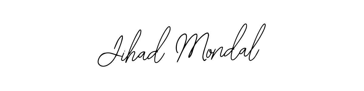 Make a beautiful signature design for name Jihad Mondal. Use this online signature maker to create a handwritten signature for free. Jihad Mondal signature style 12 images and pictures png